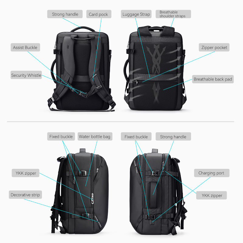 Sierra Multifunctional Travel Backpack