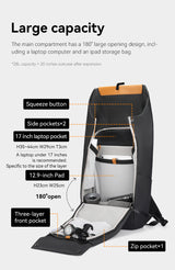 Foxtrot Business Travel School Laptop Backpack