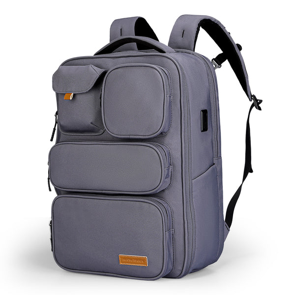 Yankee School Laptop Outdoor Travel Bag, Gray