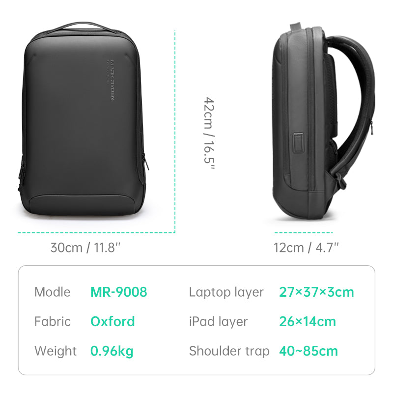 Mike Business Travel Anti-Theft Laptop Backpack – Mark Ryden Backpack