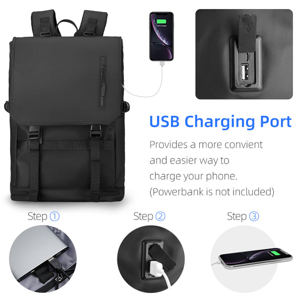 Reni Anti-Theft USB Charging Backpack - MR5748SJ | Mark Ryden Backpack